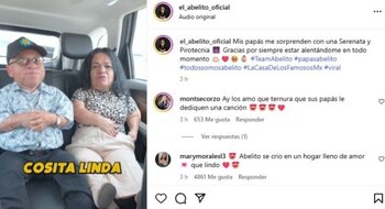 La familia de Abelito invita