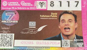 Faitelson presumió el billete de