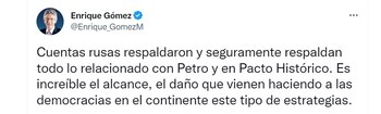 Dirigentes políticos reaccionan ante la