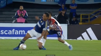 El jugador del Junior de