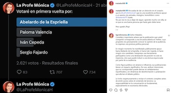 Esta fue la publicación que compartió Matador y que provocó la reacción de la docente - crédito @matador000/IG