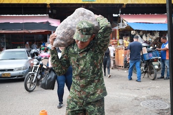 Las autoridades militares han notificado