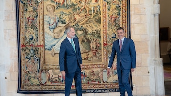 Sánchez se reúne con el Rey tras considerar que hay "razones suficientes" para que Felipe VI visite Ceuta y Melilla