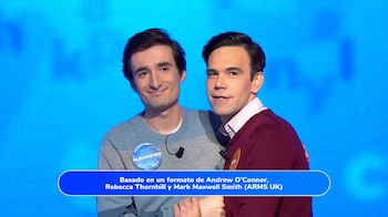 Alejandro y Javier en 'Pasapalabra'