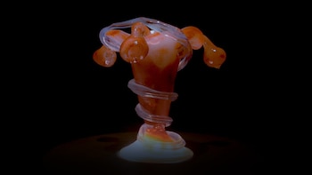 La obra sobre el útero