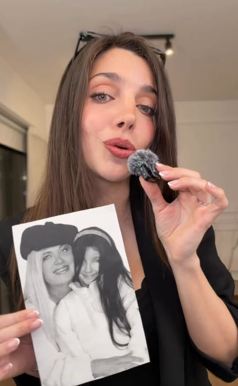 Shelsian publicó un video en redes sociales donde repasó los objetos que tomaba de su madre durante la infancia