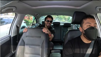 “No manches”: conductor se queda en shock al descubrir que su pasajero era Luis Fonsi