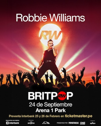 El icónico artista británico Robbie