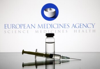 Logo de la Agencia Europea del Medicamento (EMA, por sus siglas en inglés)
POLITICA EUROPA EUROPA UNIÓN EUROPEA
PAVLO GONCHAR / ZUMA PRESS / CONTACTOPHOTO