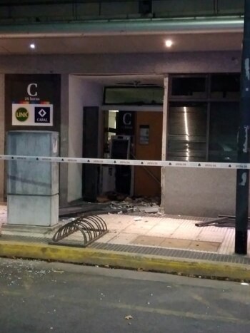 robo al banco de Villa Crespo