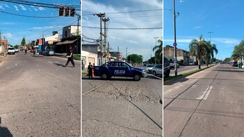 Dos sospechosos que se desplazaban