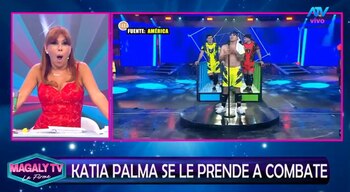 Magaly Medina lanza advertencia a Katia Palma antes del regreso de Combate: “Todavía la competencia ni se ha prendido”. Captura: Magaly TV La Firme.