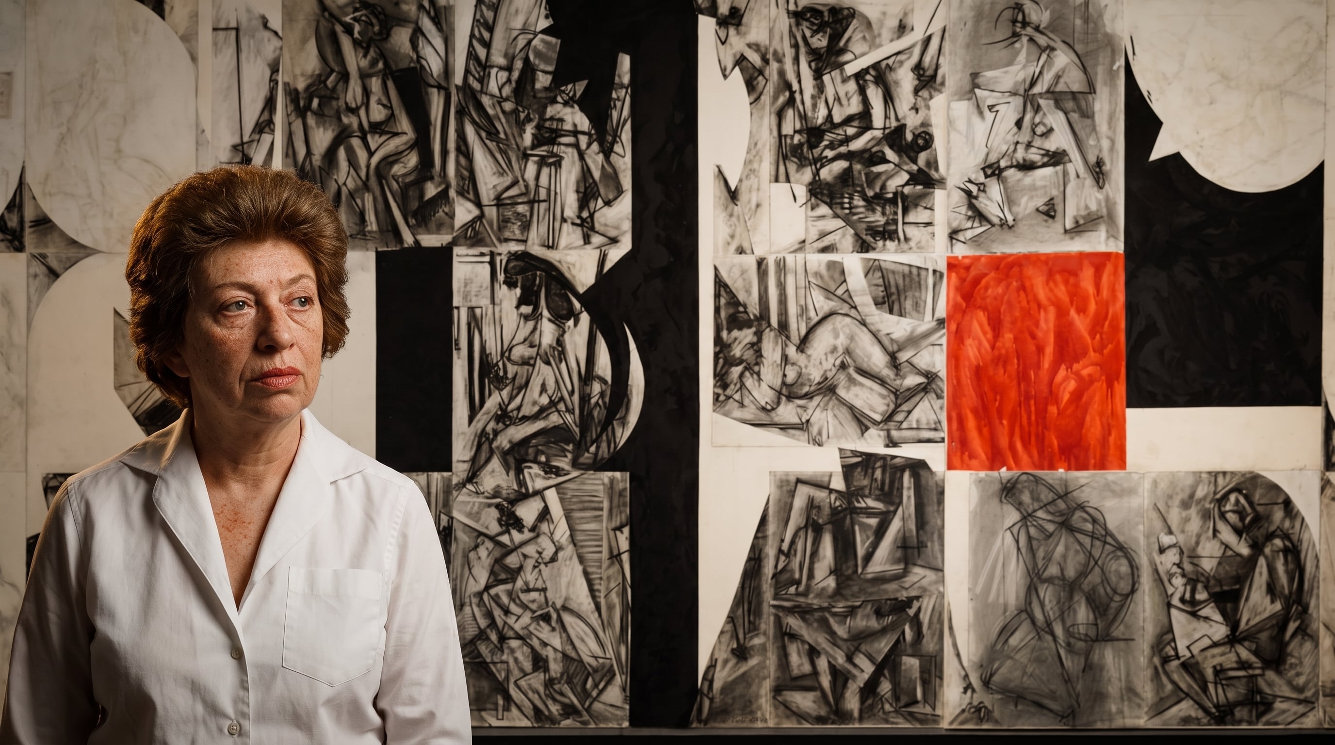 Una muestra en el Met recorre la obra Lee Krasner, sin la sombra de Jackson Pollock o casi (Imagen Ilustrativa Infobae)