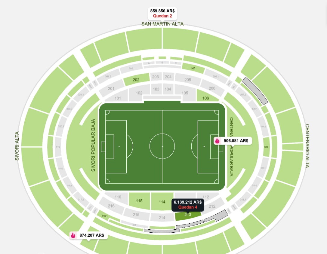 Entradas de reventa en Viagogo
