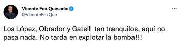 (Foto: Twitter/@VicenteFoxQue)