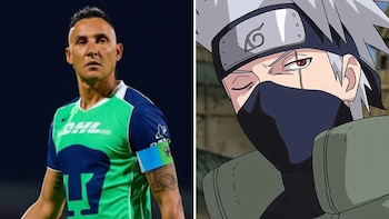 Keylor Navas: Kakashi Hatake de Naruto.