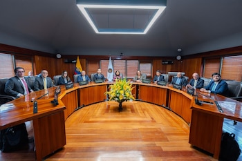 Los acercamientos con las altas cortes hacen parte del propósito del Gobierno de De La Espriella de fortalecer la coordinación institucional con la Rama Judicial - crédito Corte Constitucional