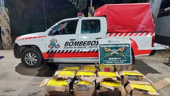 El móvil de los Bomberos