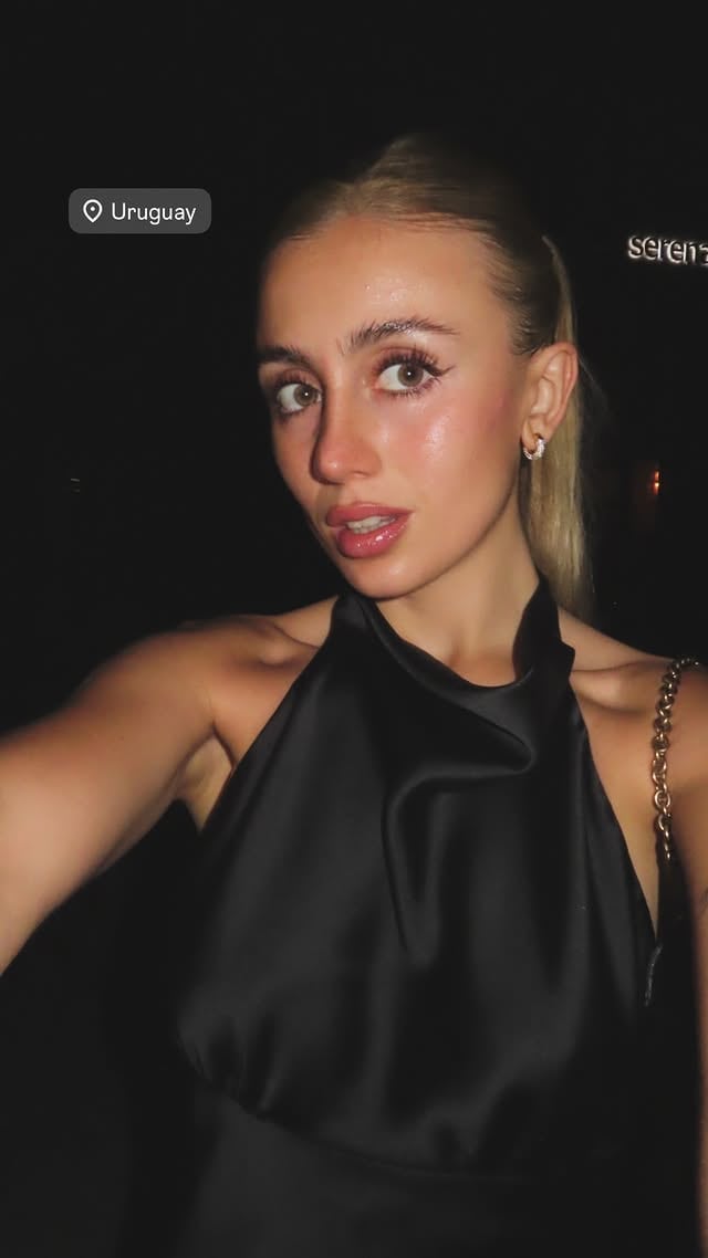 Las fotos que compartieron Lucas Blondel y Morena Beltrán durante sus vacaciones en Uruguay