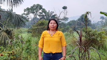 Matut Impi Ismiño, lideresa awajún