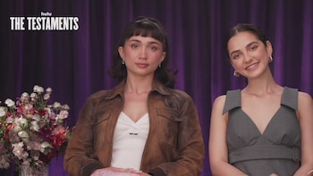 Rowan Blanchard y Mattea Conforti explican la diferencia entre ‘Los Testamentos’ y ‘El cuento de la criada’: “Hay juventud e inocencia”