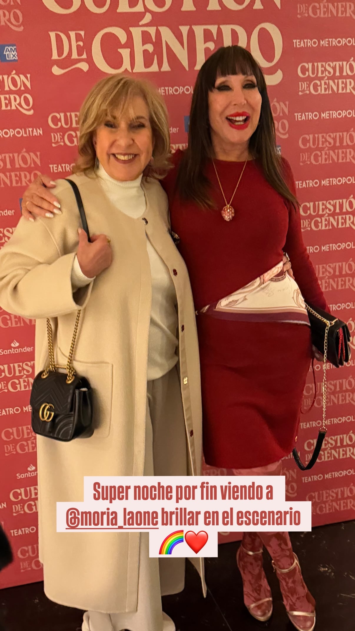 Moria Casán y Georgina Barbarossa
