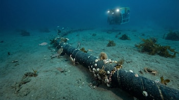 El polietileno extraído del cable