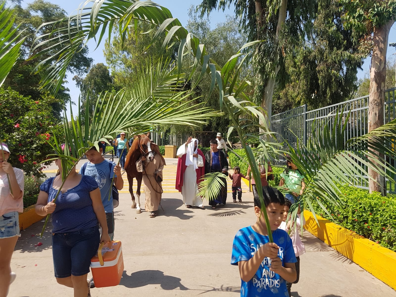 El Parque de las Leyendas ya hizo escenificaciones en año pasados sobre la Última cena y la Crucifixión de Jesús. (MML)