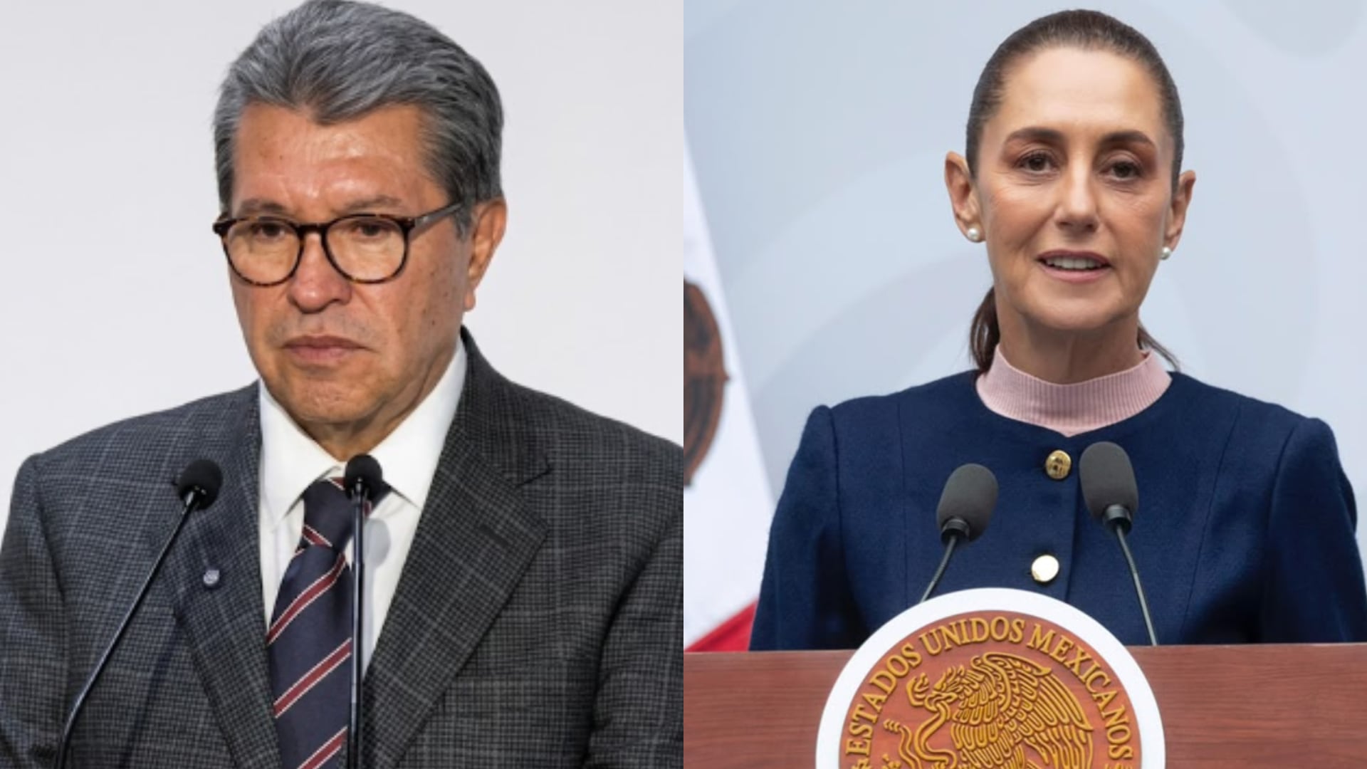 El legislador Ricardo Monreal impulsa el debate de la iniciativa sobre doble nacionalidad en el Congreso mexicano con el respaldo de Claudia Sheinbaum. (Captura de pantalla | Presidencia )
