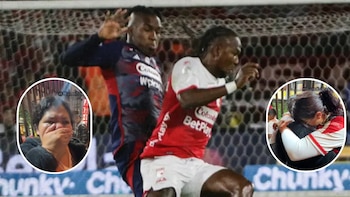 Madre e hija, hinchas de