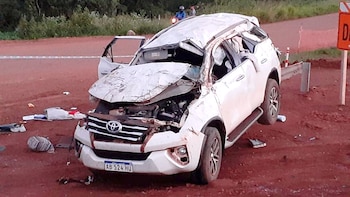 El accidente vial ocurrió en