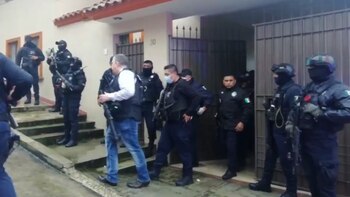 En el interior del inmueble