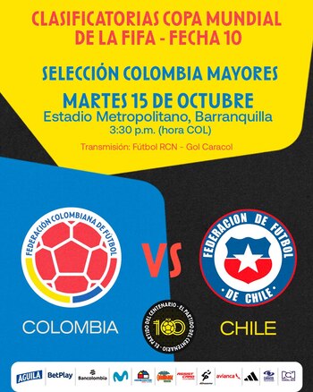 La selección Colombia juega en