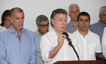 Juan Manuel Santos le había