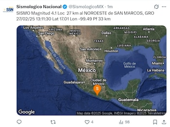 (X @SismologicoMX)