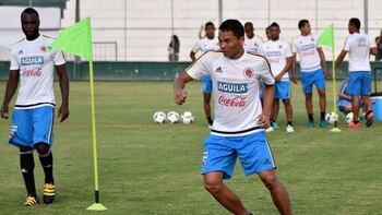 Carlos Bacca jugó con Colombia