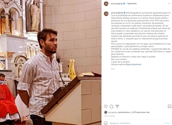 El posteo de Tomás Dente