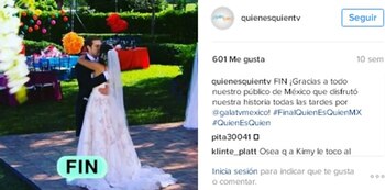 Protagonizó a la pareja joven