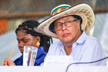 El presidente Gustavo Petro fue