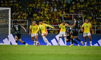 La selección Colombia tuvo un