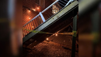 Una terraza colapsó durante una fiesta universitaria en Virginia y dejó al menos 28 heridos