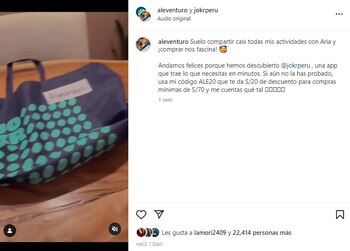 Ale Venturo cierra los comentarios.