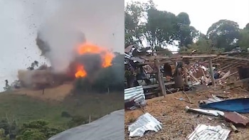 Denuncian la caída de un explosivo de alto poder entre Segovia y sur de Bolívar, cerca de viviendas y entables mineros