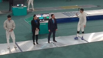 En esgrima, el equipo mexicano