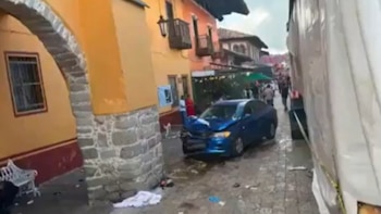 Atropello masivo en la Feria de la Manzana de Zacatlán deja 11 heridos