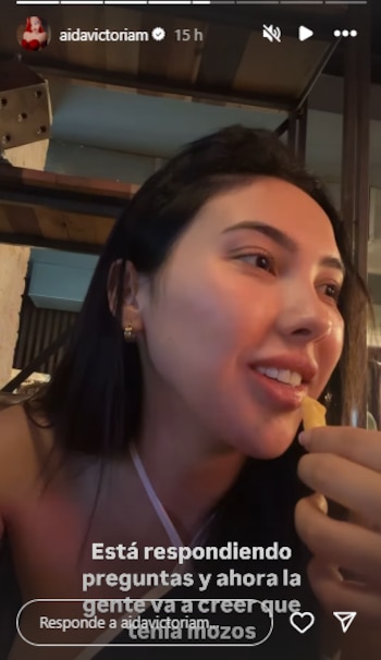 La influenciadora le respondió a