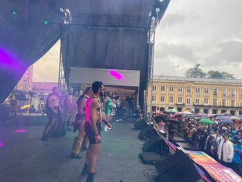 Cierre de la marcha LGBT+
Foto: