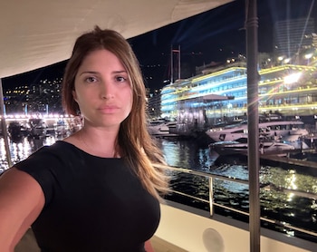 Florencia, en un yate en