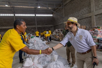 Abelardo de la Espriella anunció en Quibdó el inicio de la reconstrucción del Chocó tras el terremoto de magnitud 7,4 - crédito Presidencia