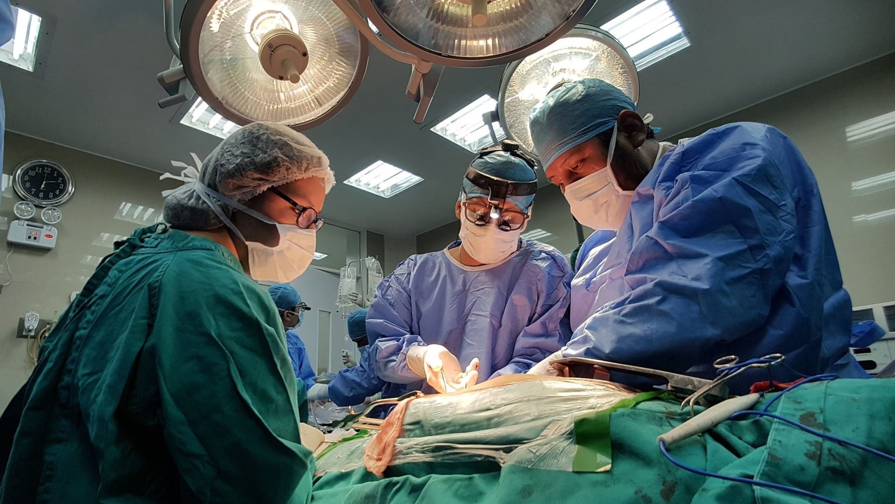 Operación de cáncer de páncreas (Andina)